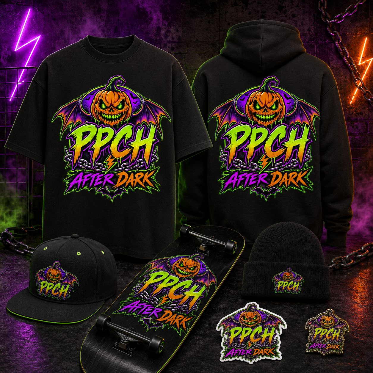 After Dark Uniform Punkin’Head Unleashed design preview