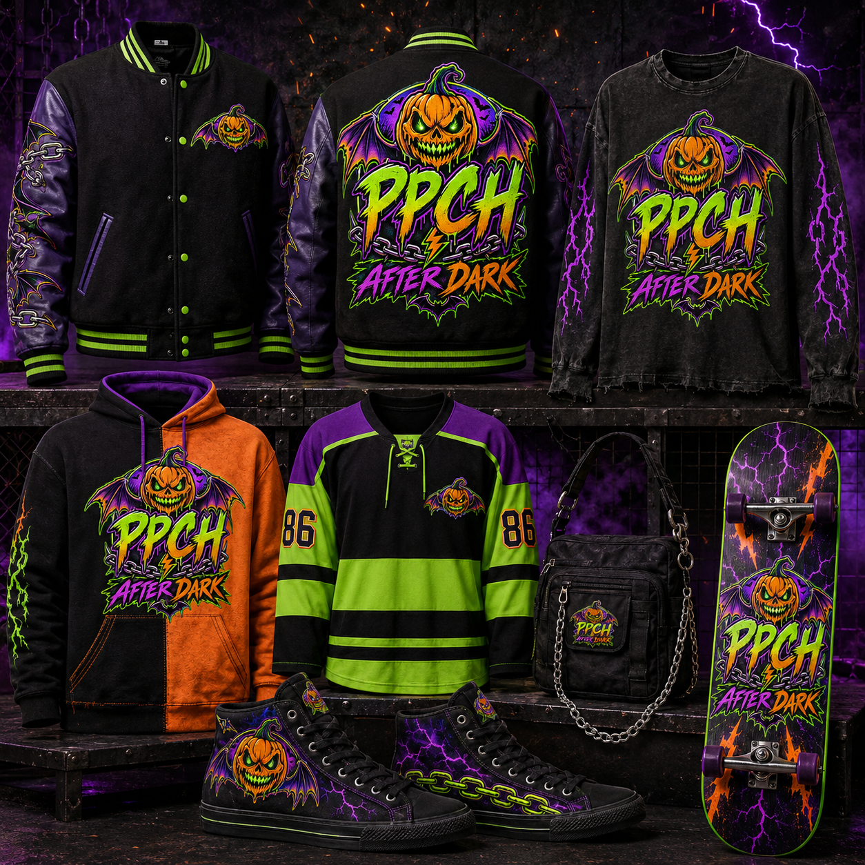 Cosmic Ringmaster Jacket Punkin’Head Unleashed design preview