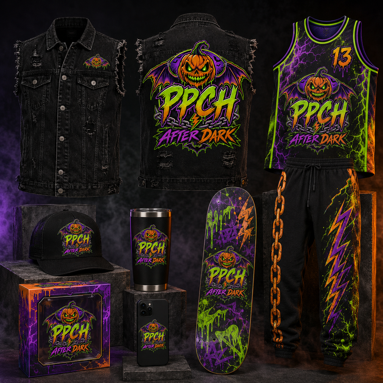 Nightclub Massacre Tee Punkin’Head Unleashed design preview
